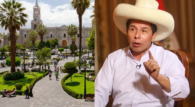 Jefe de Estado celebró la "independencia de Arequipa" este 15 de agosto.