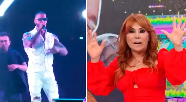 Jota Benz cantó como telonero en concierto de J Balvin.
