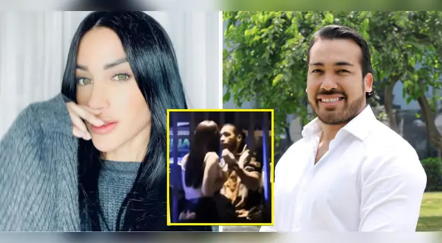 Andrea Cifuentes evita hablar sobre Álvaro Paz de la Barra.