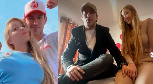 Jean Paul Santa María elogia a su esposa Romina Gachoy.