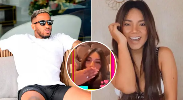 Olenka Mejía en disfuerzos.