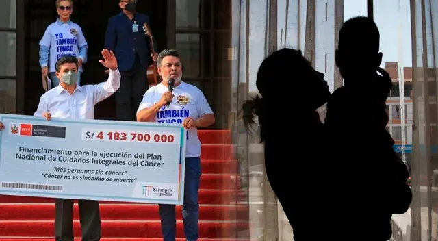 Pedro Castillo junto Andrés Hurtado prometieron dar S/ 4 millones para niños con cáncer Pedro Castillo junto Andrés Hurtado prometieron dar S/ 4 millones para niños con cáncer