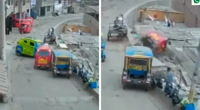 Afortunadamente, los tres niños salieron ilesos y 'solo tienen susto', según precisó una vecina de la zona. Afortunadamente, los tres niños salieron ilesos y 'solo tienen susto', según precisó una vecina de la zona.