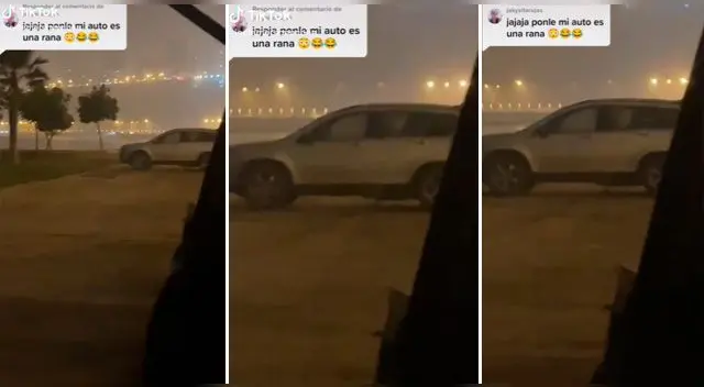 La escena se ha vuelto viral en TikTok. La escena se ha vuelto viral en TikTok.