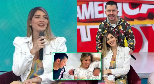 Korina Rivadeneira vivió emotivo momento al aire. Korina Rivadeneira vivió emotivo momento al aire.