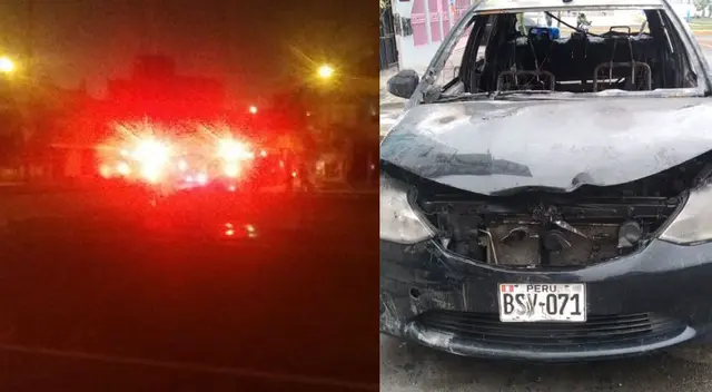Auto tendría placa clonada. PNP esta realizando las investigaciones.