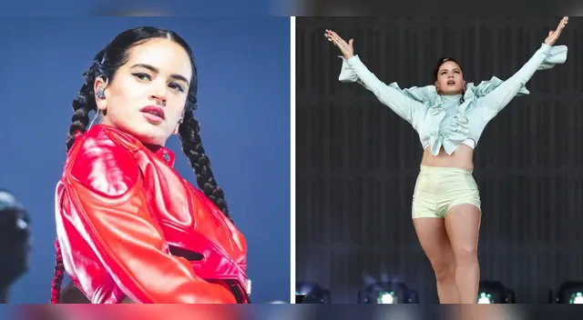 Rosalía tiene un tatuaje en la pierna.