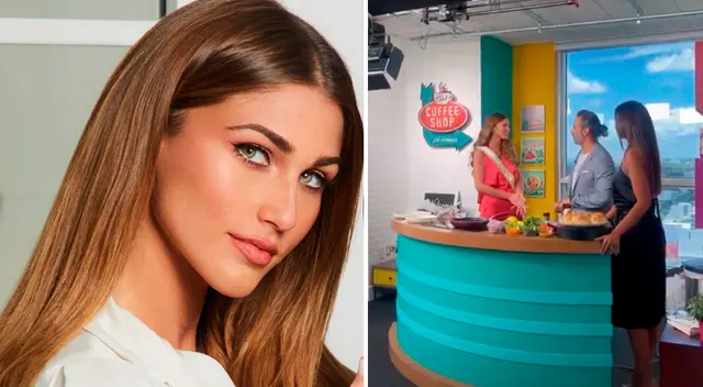 Alessia Rovegno se presentó en canal colombiano.