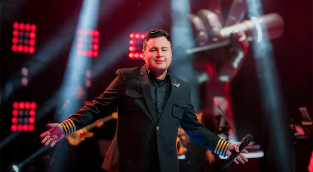 Edu Lecca se encuentra en las instancias finales de La Voz Perú.