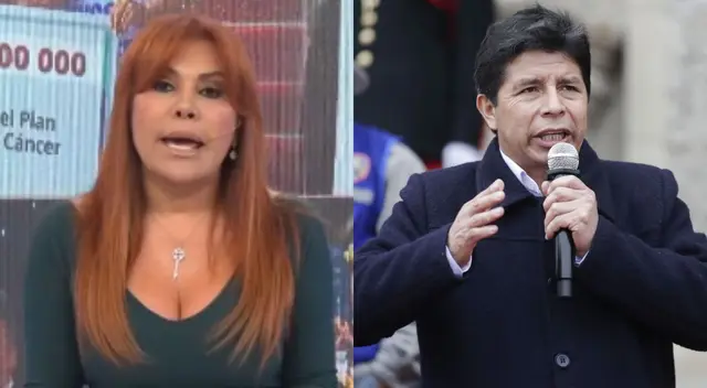 Magaly Medina se preocupa por sus críticas al gobierno de Pedro Castillo Magaly Medina se preocupa por sus críticas al gobierno de Pedro Castillo