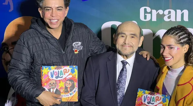 Ernesto Pimentel, Edgar Vivar y Patricia Barreto