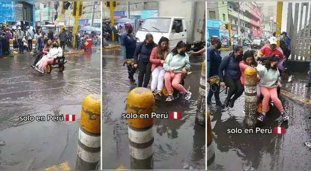 La particular escena se ha vuelto famoso en la popular plataforma de videos. La particular escena se ha vuelto famoso en la popular plataforma de videos.