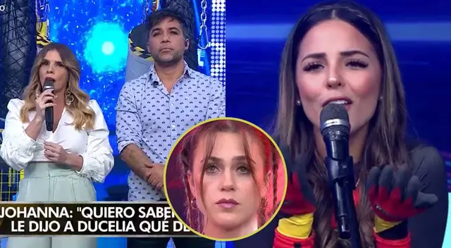 Johanna San Miguel quedó