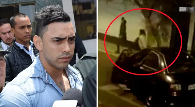 Diego Chávarri muestra video de su persecución. Diego Chávarri muestra video de su persecución.