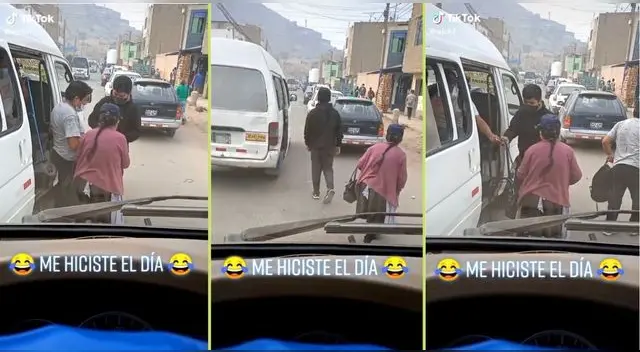 La singular escena llamó la atención de miles de usuarios en la popular plataforma de videos.
