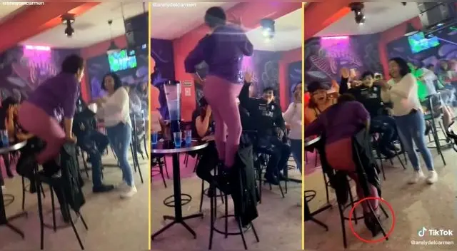 ¡No te pases! La singular escena se ha vuelto tendencia en la red social alcanzado miles de vistas y comentarios.