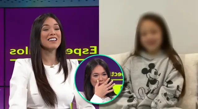 Jazmín Pinedo se conmovió con mensajes de su pequeña y su hermana. Jazmín Pinedo se conmovió con mensajes de su pequeña y su hermana.