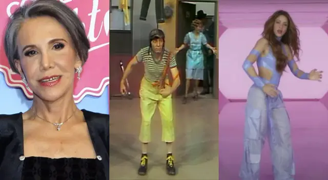 Florinda Meza incomoda por la coreografía en el videoclip “Te felicito” de Shakira Florinda Meza incomoda por la coreografía en el videoclip “Te felicito” de Shakira