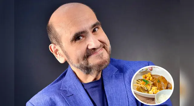 Edgar Vivar compartió en Twitter una fotografía degustan un plato típico del Perú. Edgar Vivar compartió en Twitter una fotografía degustan un plato típico del Perú.