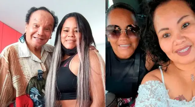 Melcochita: "No hay guerra con mis hijas"