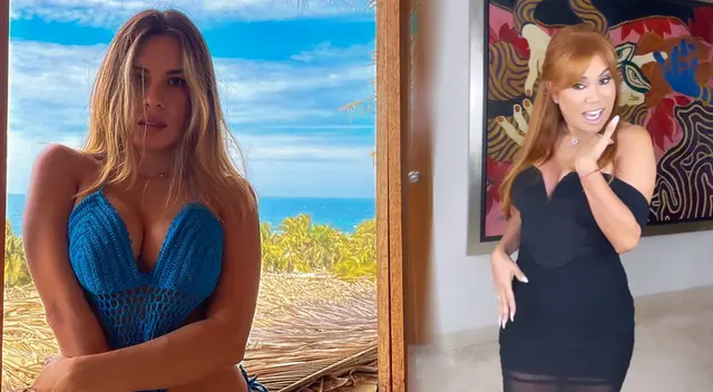 Fiorella Retiz se burla de Magaly Medina por difundir sus precios para publicitar una marca.