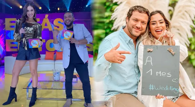 Natalie Vértiz le 'saca cachita' a Choca por invitación a su matrimonio de Ethel Pozo.