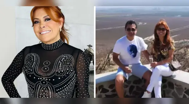 Magaly Medina revela que es mayor que su esposo. Magaly Medina revela que es mayor que su esposo.
