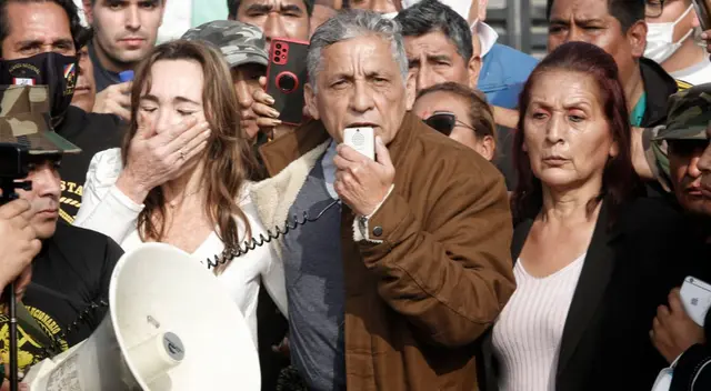 El menor de los Antauro Humala tuvo el recibimiento de sus simpatizantes.