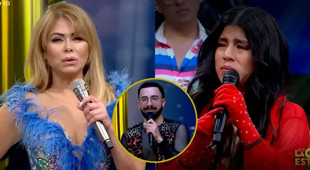 Gisela Valcárcel conmovida por lágrimas de Yadira Sosa Gisela Valcárcel conmovida por lágrimas de Yadira Sosa