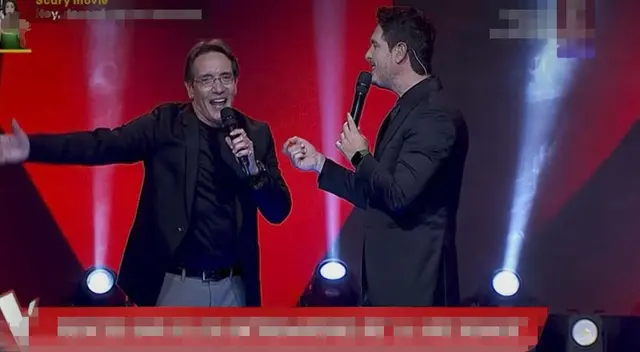 René en la Voz Perú.