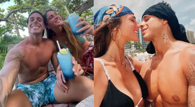 Hugo García y Alessia Rovegno viven luna de miel en Florida