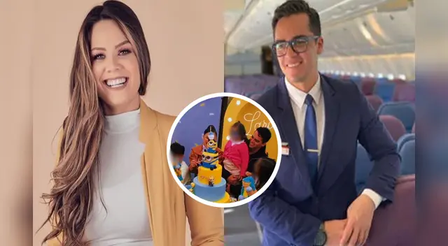 Andrea San Martín y Juan Víctor celebran juntos el cumpleaños de Lara. Andrea San Martín y Juan Víctor celebran juntos el cumpleaños de Lara.