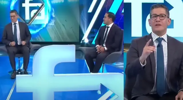 Erick Osores dejó un particular comentario en vivo sin imaginar lo que le diría Óscar del Portal.