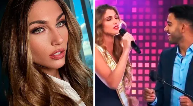 Alessia Rovegno demostró su talento en Telemundo.