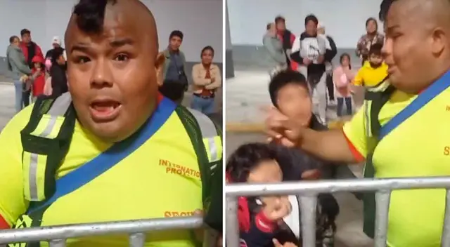 Mayimbú hace de las suyas como seguridad. Mayimbú hace de las suyas como seguridad.