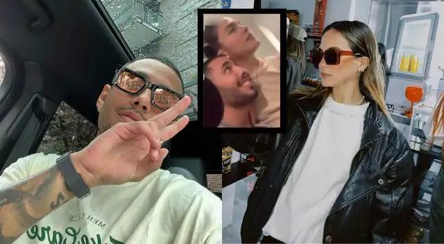 Sergio Peña y Lorena Celis, ¿cariñosos? Sergio Peña y Lorena Celis, ¿cariñosos?