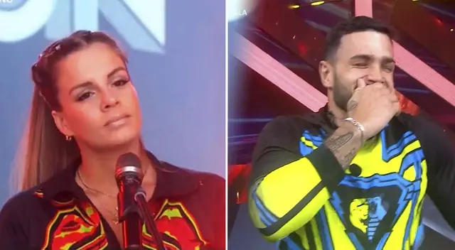 Alejandra Baigorria 'cuadra' a Mario Irivarren. Alejandra Baigorria 'cuadra' a Mario Irivarren.