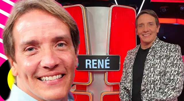 René Farrait emocionado con La Voz Senior 2022.