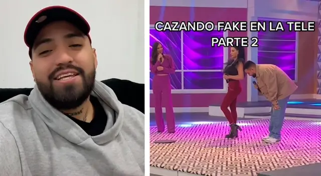 George Rubin muestra cómo es estar de visita en programas de televisión.