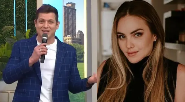 Gino Pesaressi manda saludo a su ex Mariana Vértiz