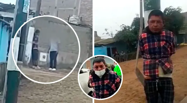 El sujeto de 24 años fue conducido hasta el Departamento de Investigación Criminal de Ventanilla, donde también fue señalado por otra madre de familia.