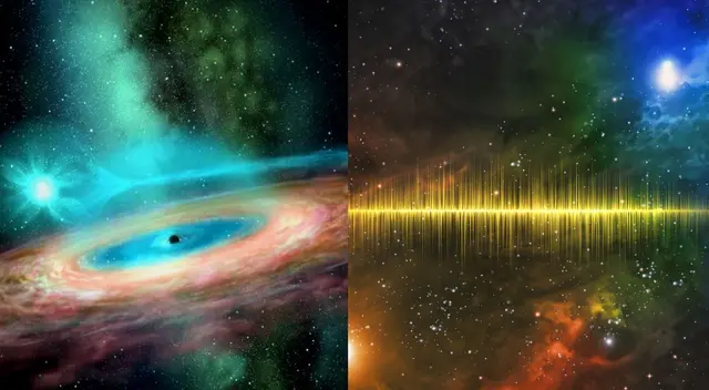 Descubre los sonidos en el cosmo.