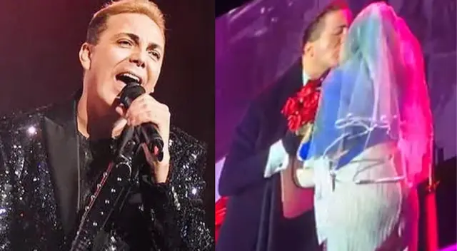 Joven peruana le pide matrimonio a Cristian Castro y terminan dándose un beso
