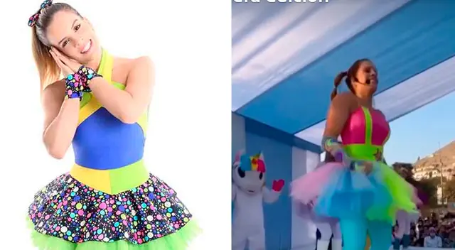 Alejandra Baigorria emocionada de volver a su faceta de animadora infantil. Alejandra Baigorria emocionada de volver a su faceta de animadora infantil.