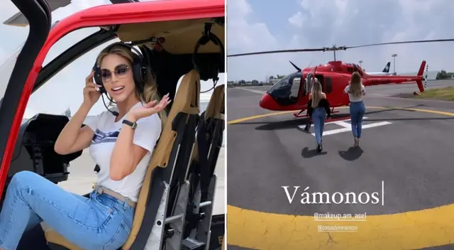 Sheyla Rojas la pasó de lo lindo en las nubes. Sheyla Rojas la pasó de lo lindo en las nubes.