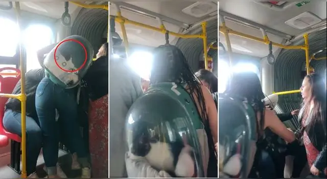 Las jóvenes se pusieron mano a mano en pleno bus porque una no quería ceder el asiento a su madre. Las jóvenes se pusieron mano a mano en pleno bus porque una no quería ceder el asiento a su madre.