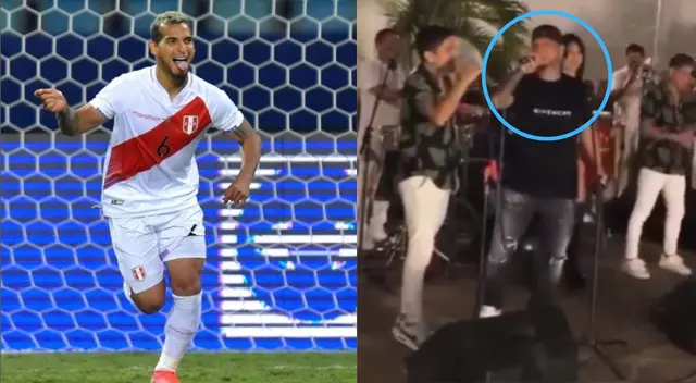 Miguel Trauco soltó gallos en su fiesta de cumpleaños