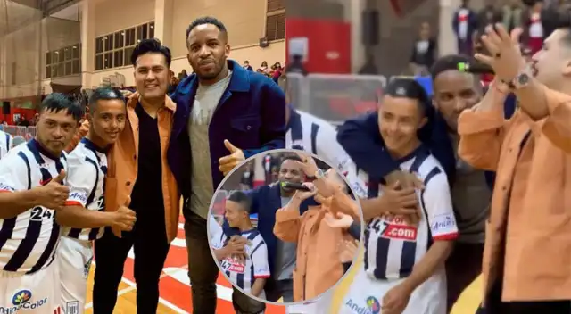 Deyvis Orosco y Jefferson Farfán juntos a favor de niños especiales