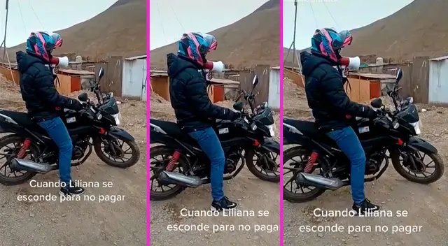 El hombre llegó hasta la vivienda de la mujer que le debe dinero.