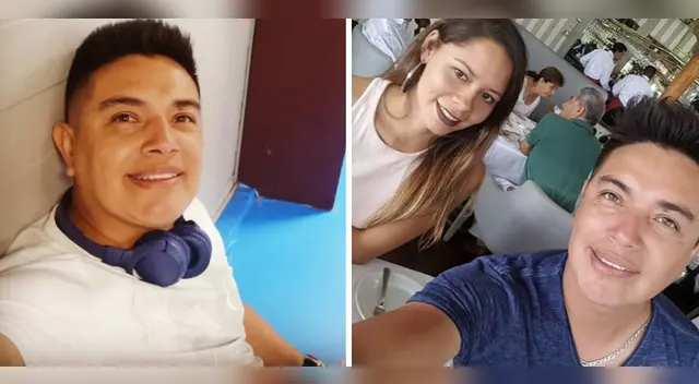 Leonard León y Olenka Cuba se muestran enamorados.